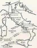Map from The 8th Evac, by Byrd Stuart Leavell