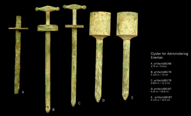 Very rare ancient Roman iron medical tool - large tweezers.
