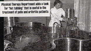 Department of Physical Therapy adds hot tub