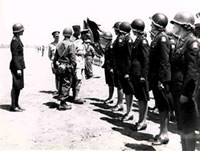 8th Evac Nurses Presented to King George VI