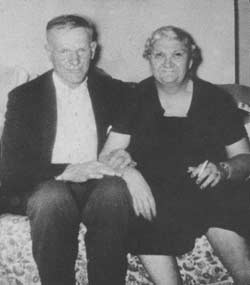 Photograph of Carrie Buck with her second husband, Charlie Detamore. Image from The Lynchburg Story, a film distributed by Filmakers Library, produced in association with Discovery Networks/USA, producer, Bruce Eadie, director, Stephen Trombley, 1993.