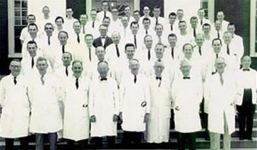 The Internal Medicine Department, ca. 1960