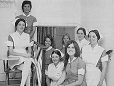 Officers of the Nursing School Class of 1971