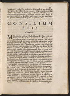 Malpighi, Consultationum medicinalium…, p 47